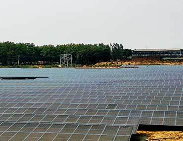 56.5 MWp Solar Power Plant, Uttar Pradesh, India