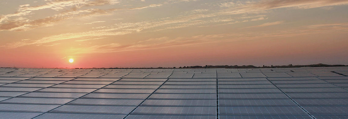 Utility-Scale Solar Project - 1,177 MWp Noor Abu Dhabi Solar Power Plant, UAE