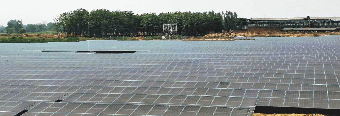 56.5 MWp Deoria Solar PV Park, Uttar Pradesh, India