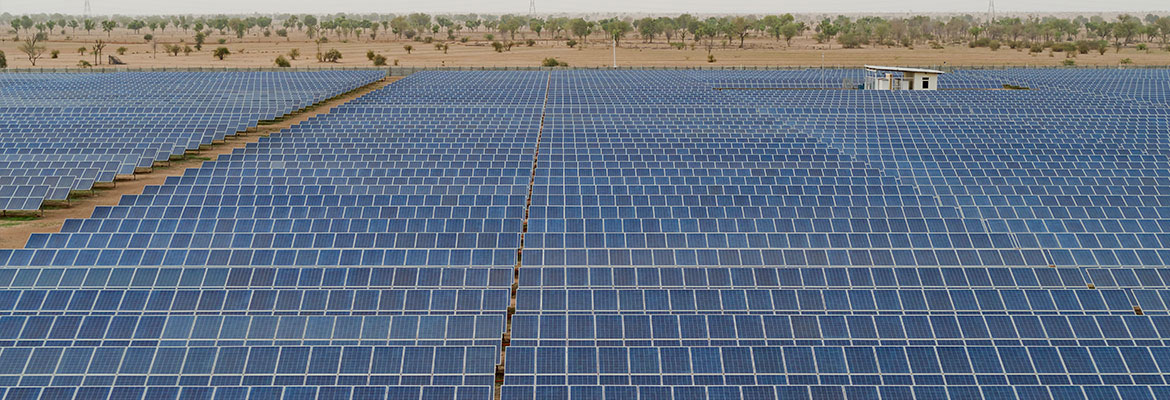 Utility-Scale EPC Project - 580 MWp Bhadla Solar Park, Rajasthan, India
