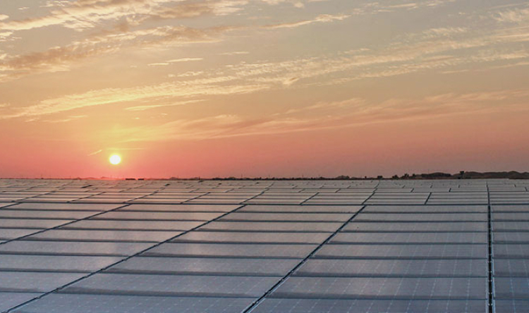 Utility-Scale Solar Project - 1,177 MWp Noor Abu Dhabi Solar Power Plant, UAE
