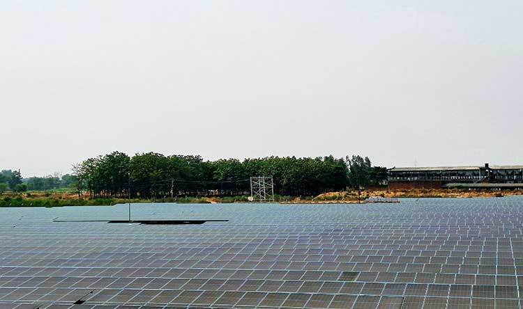 56.5 MWp Deoria Solar PV Park, Uttar Pradesh, India