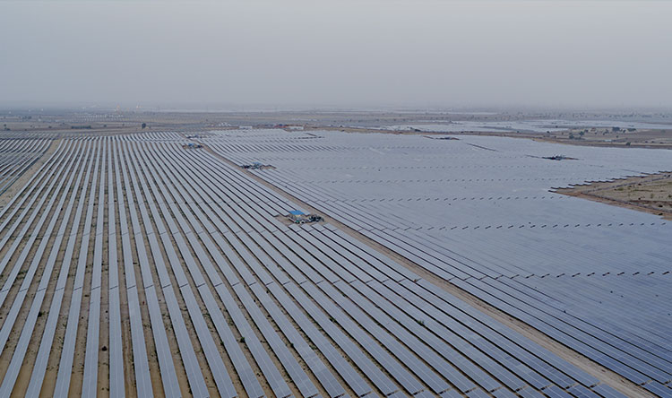 Utility-Scale Project - 580 MWp Bhadla Solar Park, Rajasthan, India