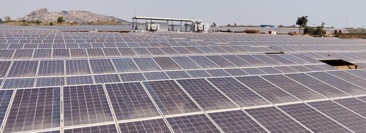 Utility-Scale Solar Project - 22 MWp Solar Power Plant, Andhra Pradesh, India