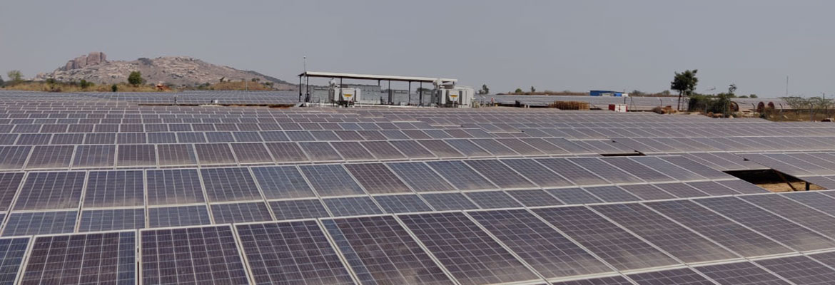 Utility-Scale Solar Project - 22 MWp, Kadapa, Andhra Pradesh
