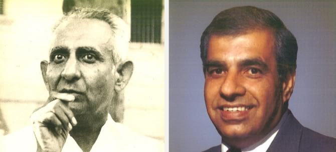 Mr. Meherwan Daruvala (left) and Mr. Yazdi Daruvala (right)
