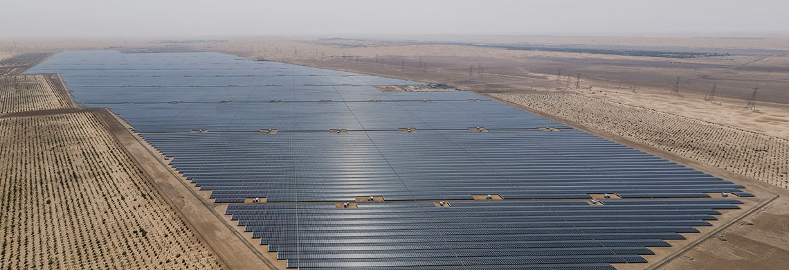 Utility-Scale Solar EPC Project - 1,177 MWp Noor Abu Dhabi Solar Power Plant, UAE
