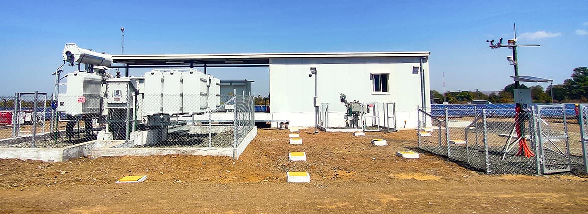 Utility-Scale Solar Project - 14 MWp Solar Power Plant, Maharashtra, India