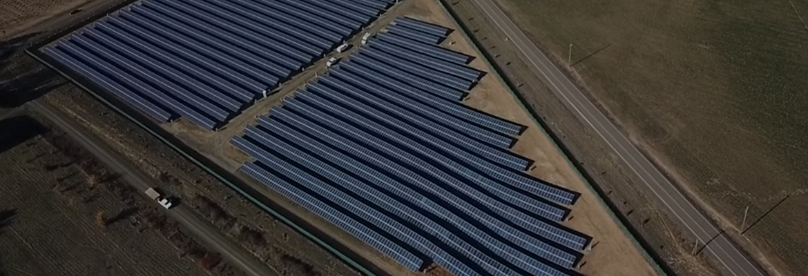 Utility-Scale Solar 21 MWp Solar Power Plant, Oregon, USA