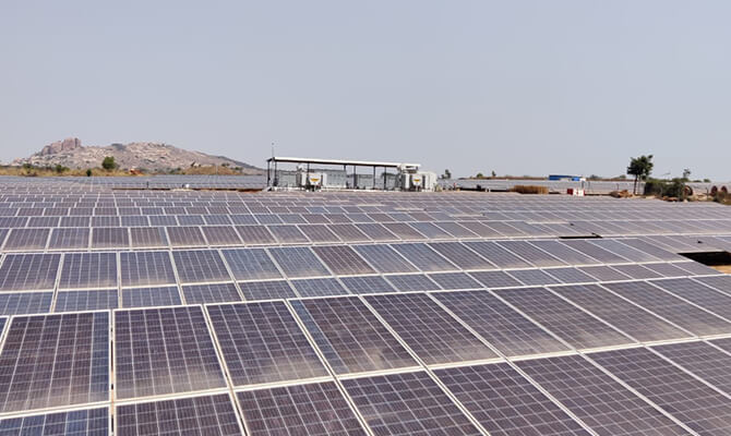 Utility-Scale Solar Project - 22 MWp Solar Power Plant, Andhra Pradesh, India