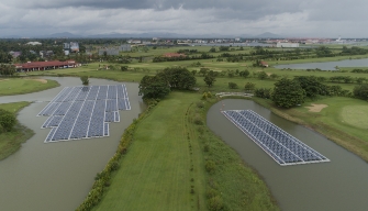 Floating Solar Plant